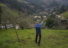 Imagen del valle de Barakaldo que se verá afectado por la construcción del viaducto de la Variante Sur Ferroviaria.