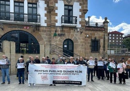 Los pensionsitas de LlodIo se han sumado a los de Amurrio y Orduña.