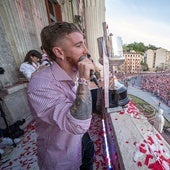 El mensaje premonitorio del capitán ante la afición el día de la gabarra