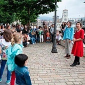 Una de las actividades realizadas durante la pasada edición de Bilbao Izan