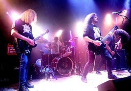 El cuarteto melenudo de Atenas.