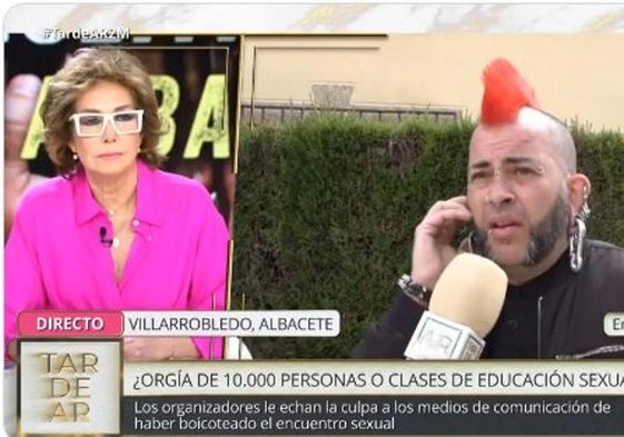La tremenda gresca entre Ana Rosa Quintana y el punki de la orgía del Viña Rock: «Eres una manipuladora»