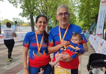 Elian, el más joven de la Maratón Martín Fiz: tres meses de vida… ¡y ya tres carreras!