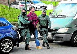 Uno de los detenidos en Getxo prestó declaración en los juzgados de Pola de Siero, Asturias.