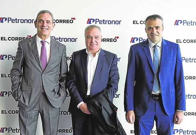 Jaime Fernández, Eduardo Aréchaga y Aitor Arzuaga.