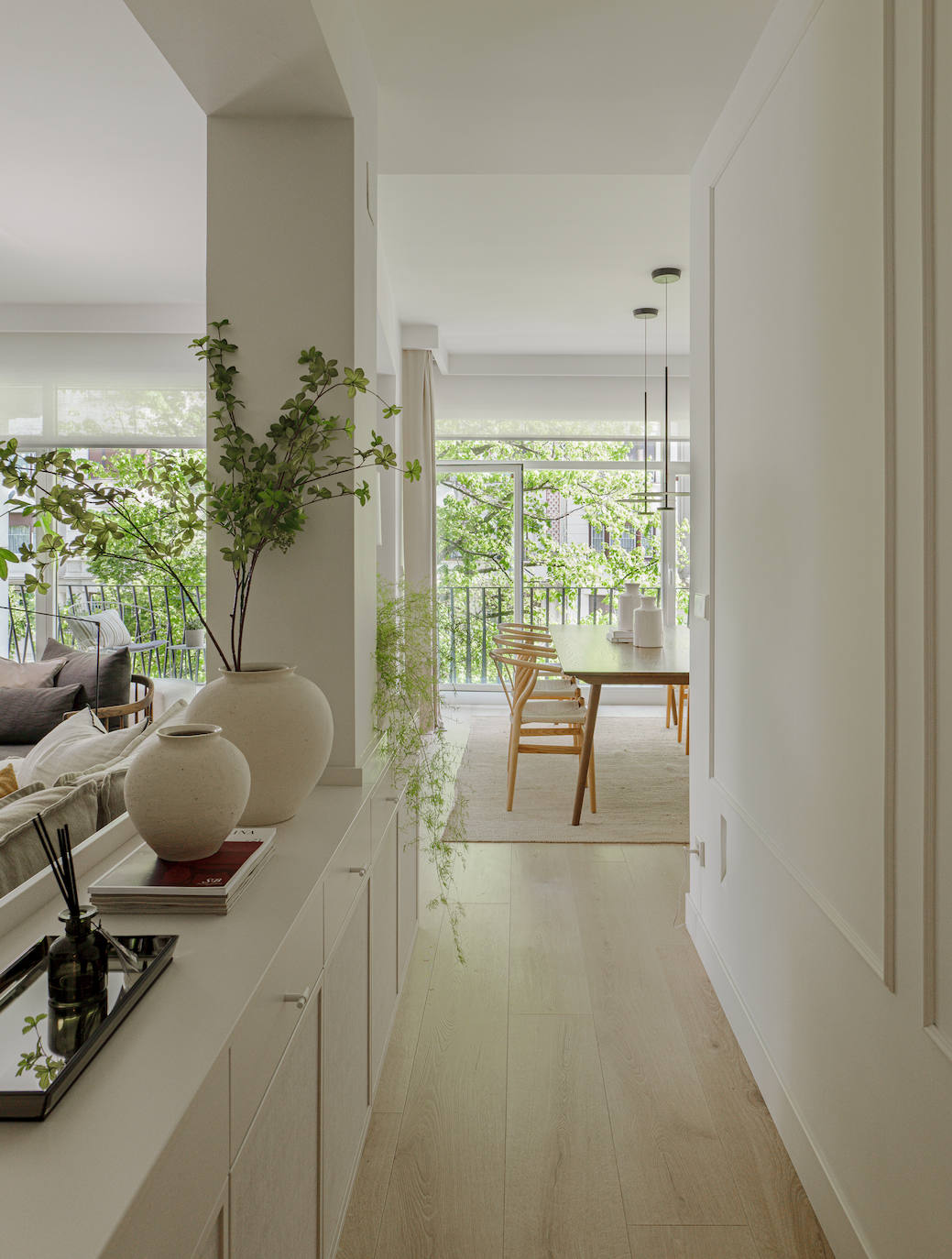 De casa anticuada a piso de ensueño para una familia numerosa en la Gran Vía de Bilbao