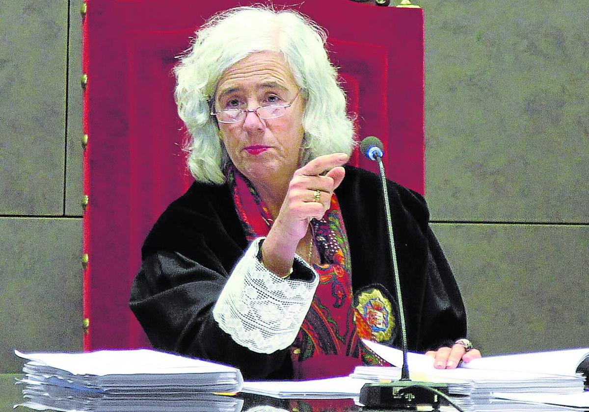 Garbiñe Biurrun, presidente de la Sala de lo Social del Tribunal Superior de Justicia del País Vasco.