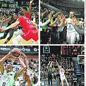 Una temporada en cinco imágenes para el Bilbao Basket