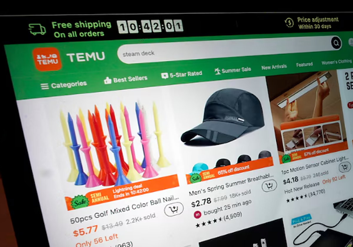 La OCU denuncia a Temu por «manipular» a los usuarios para que gasten más y por las trabas para eliminar cuentas