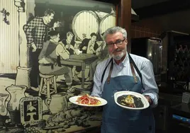 Andoni Martínez, el cocinero de los txokos