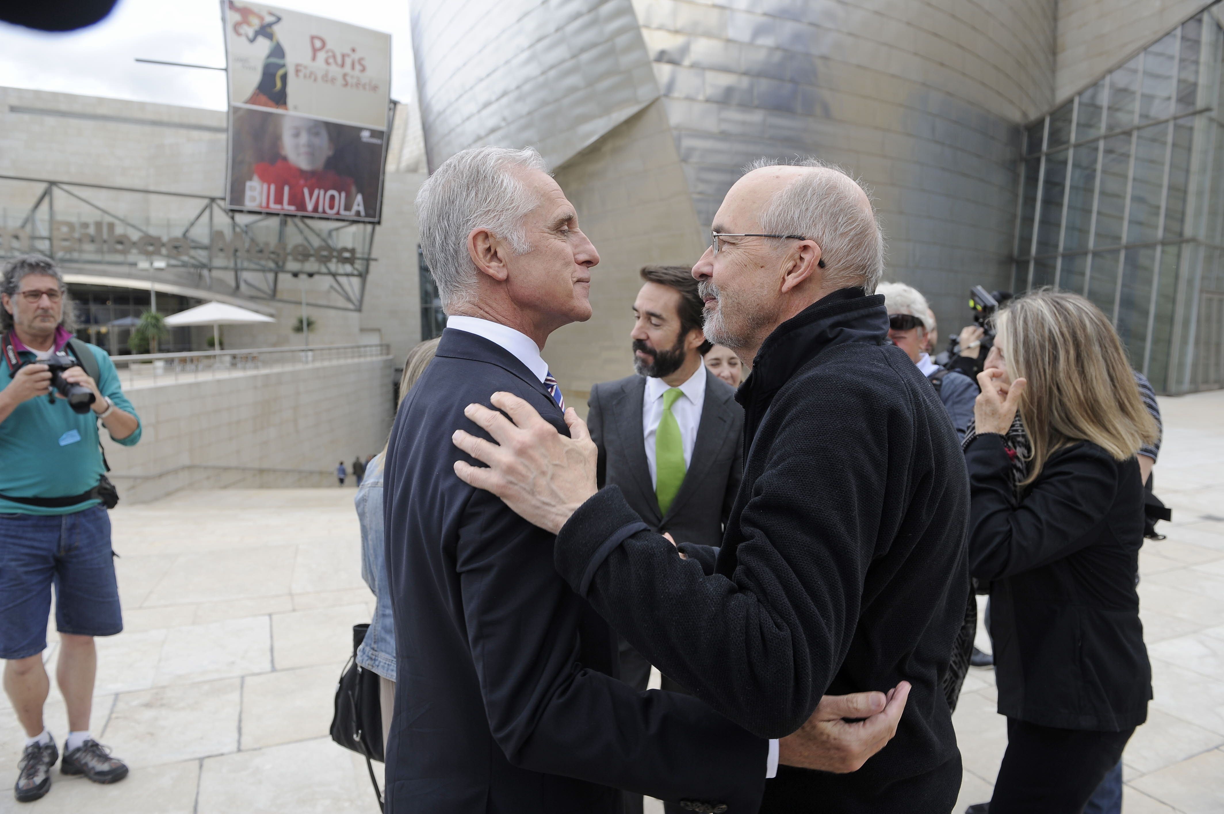 Con el artista Bill Viola 