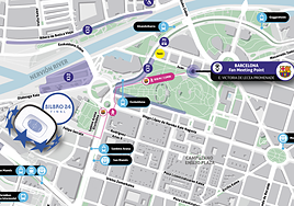 Cómo llegar a la Fan Zone del Barça en Bilbao