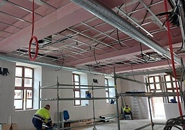 La biblioteca estará en la planta baja del edificio.