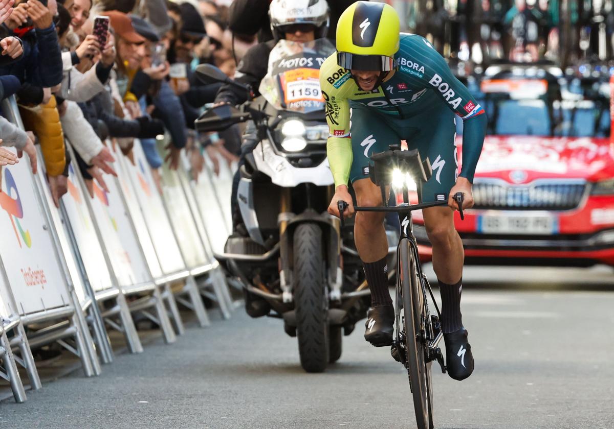 Primoz Roglic es la principal estrella del equipo Bora.