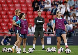 El Barça no quiere ir de favorito en la final de Champions de Bilbao: «Está al 50», dice Aitana Bonmatí