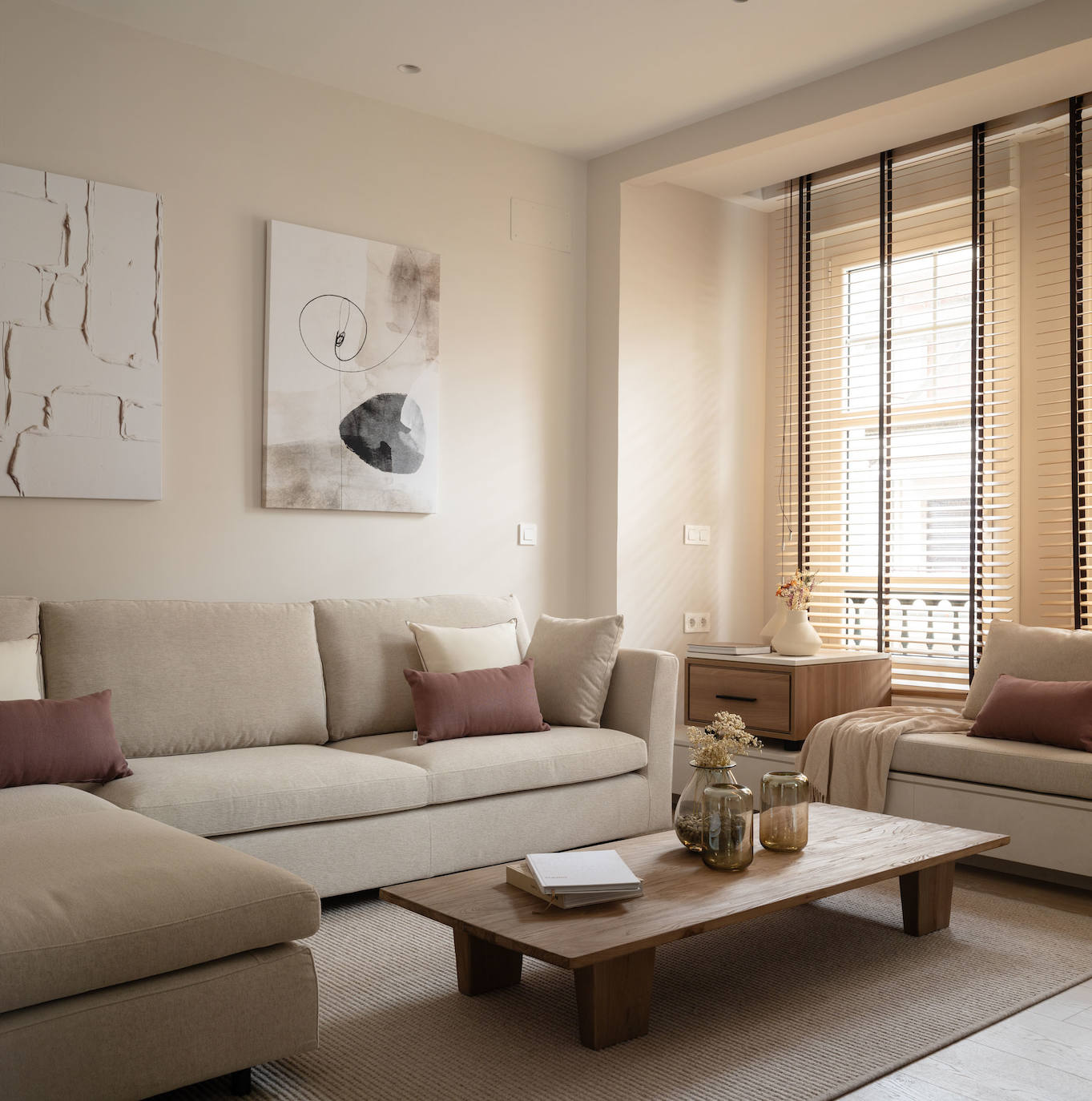 Un piso de 100 metros en el Ensanche de Bilbao en el que la cocina es la estrella