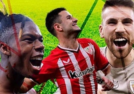 La valoración de los jugadores del Athletic, uno a uno