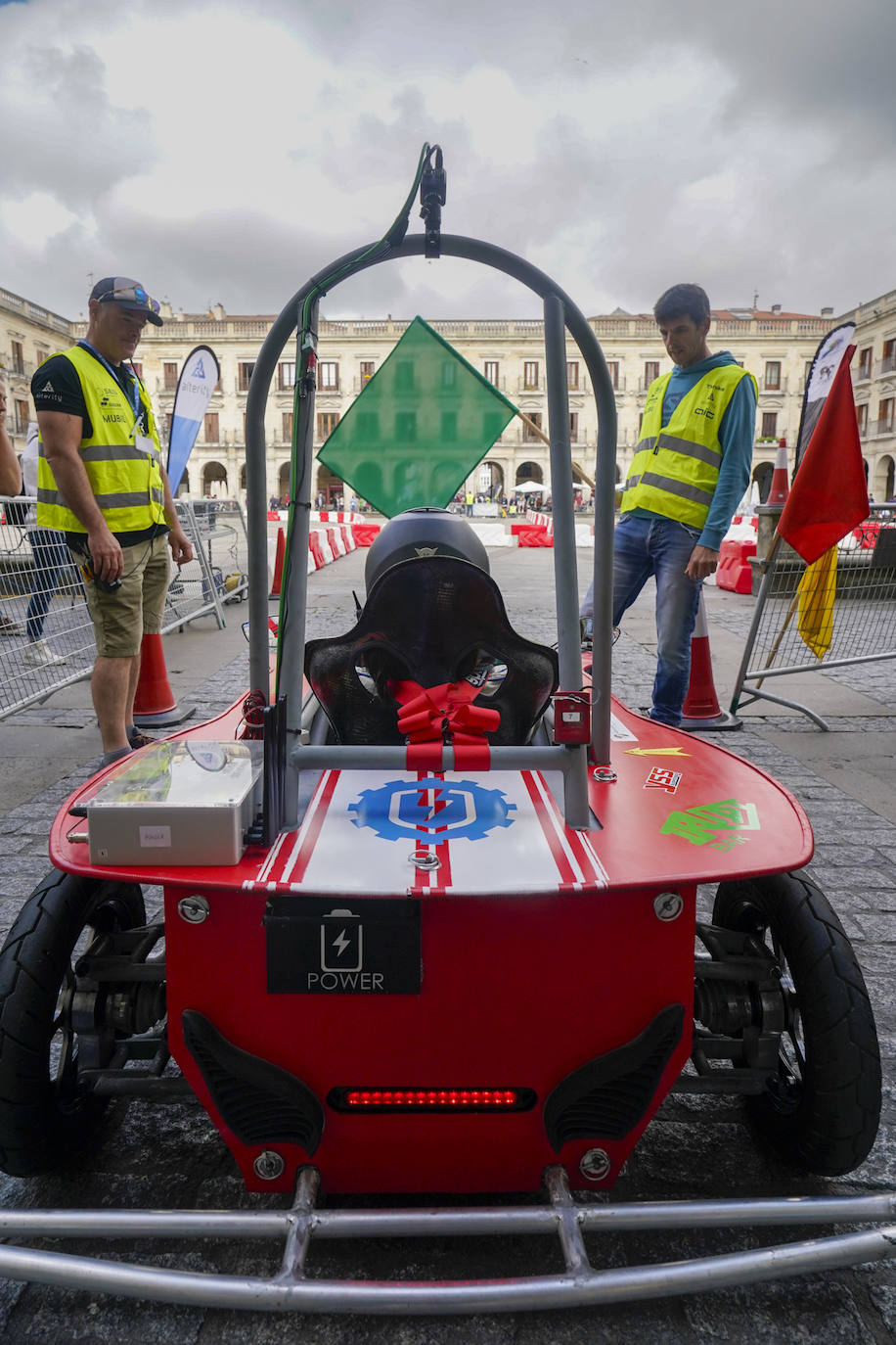 El centro de Vitoria se convierte en un circuito de carreras