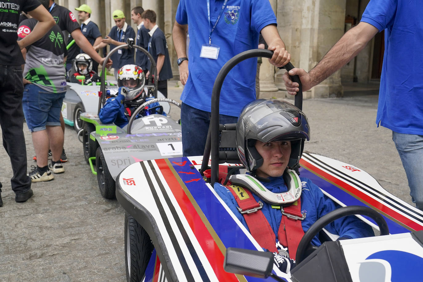 El centro de Vitoria se convierte en un circuito de carreras