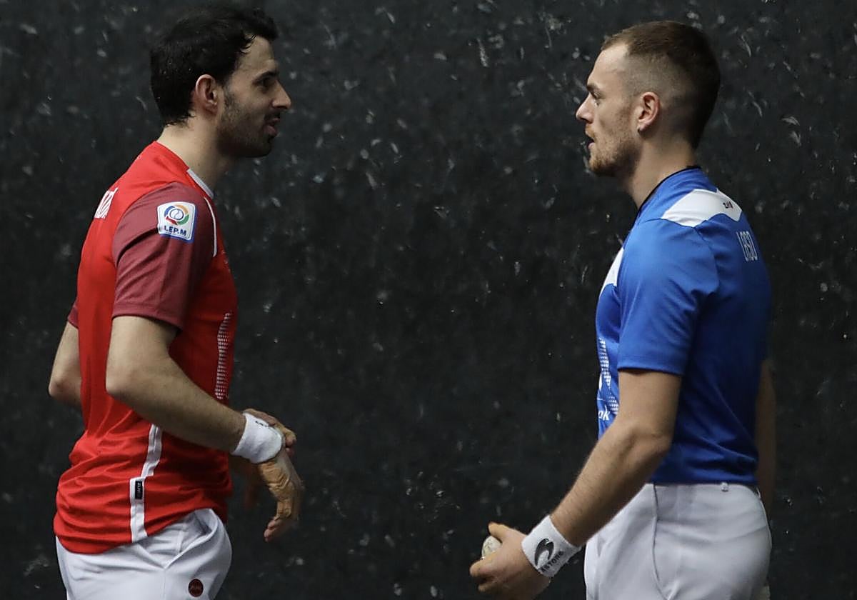 Altuna III y Laso se miden el domingo en el Bizkaia por la txapela del Manomanista.