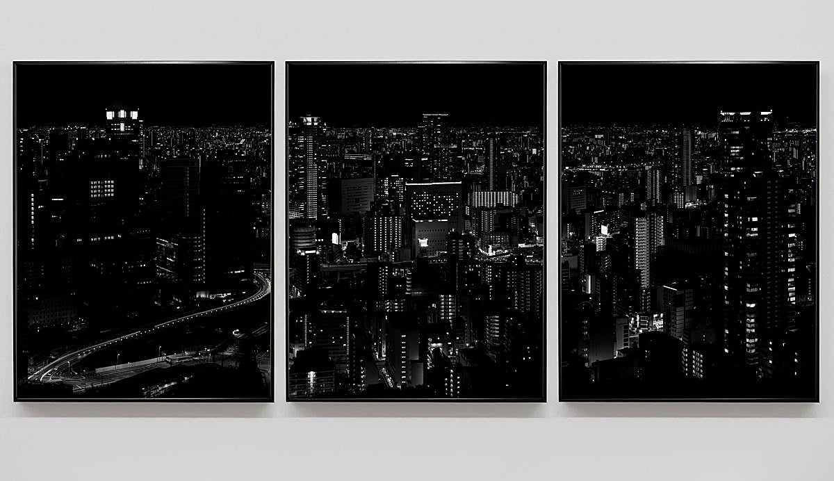 Imagen principal - Detalles de tres de las obras de Jon Gorospe que se expondrán en Madrid.