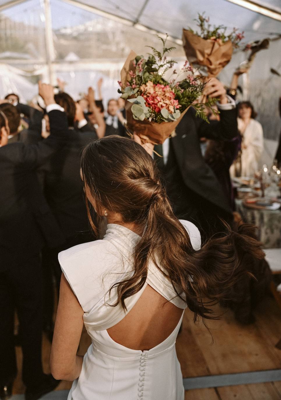 La boda de cuento de una interiorista bilbaína en Baqueira Beret