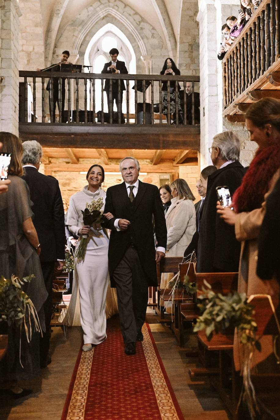 La boda de cuento de una interiorista bilbaína en Baqueira Beret