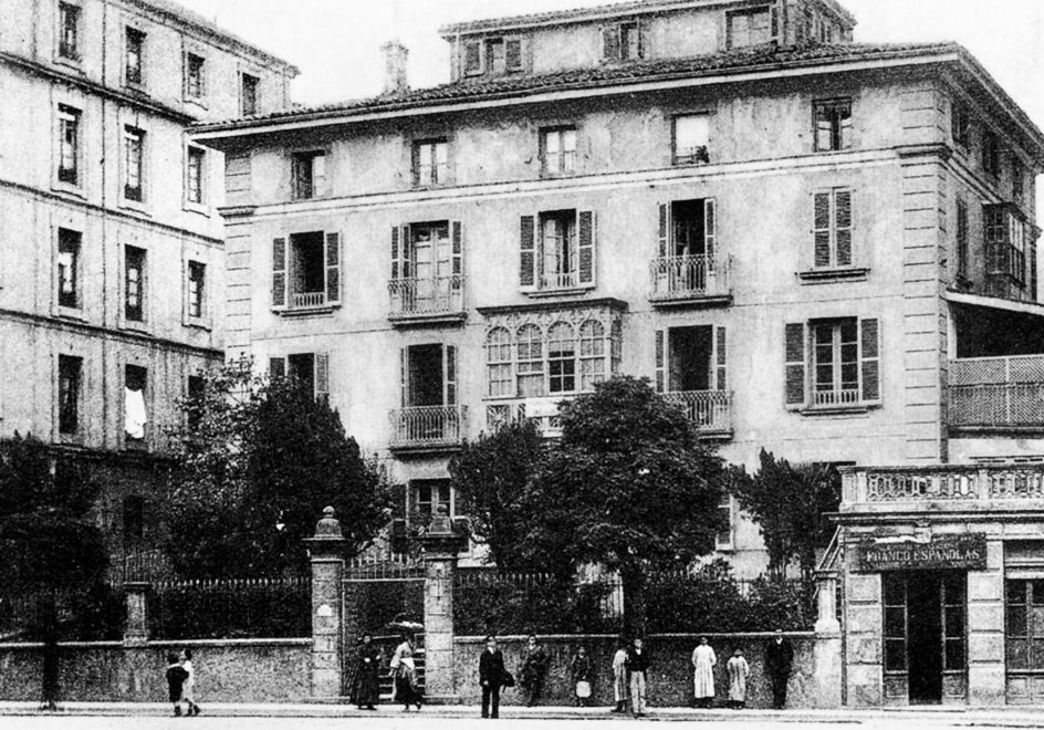 Sabin Etxea, la casa natal de Sabino Arana, fue derribada en 1960.