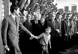 Anthony Perkins fue la adecuada encarnación de Josef K en la película de Orson Welles.