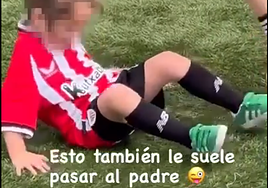 El simpático vídeo de la hija de Ander Herrera y su lanzamiento fallido