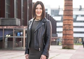 Oihane Agirregoitia candidata del PNV en las elecciones europeas.