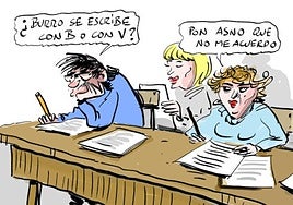 La tira de Cerrajería y el examen de acceso a la universidad