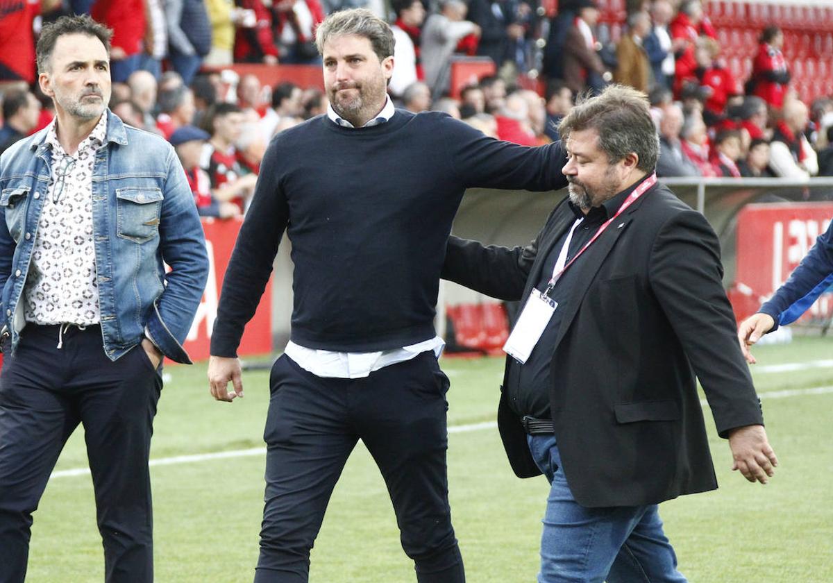 El exmirandesista Goiria ya no es el director deportivo del Amorebieta y Pouso ficha por la SD Logroñés