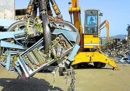 Imagen de archivo de una máquina de la empresa Indumetal Recycling.