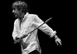 Pablo de Lope, flautista y saxofonista que visita la capital alavesa este jueves.