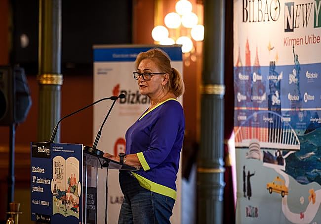 Otro momento de la lectura colectiva en el Arriaga.