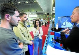 Perfiles tecnológicos. Las empresas aprovechan la BIEMH para buscar perfiles en áreas como la ingeniería, electrónica, mecánica, diseño...