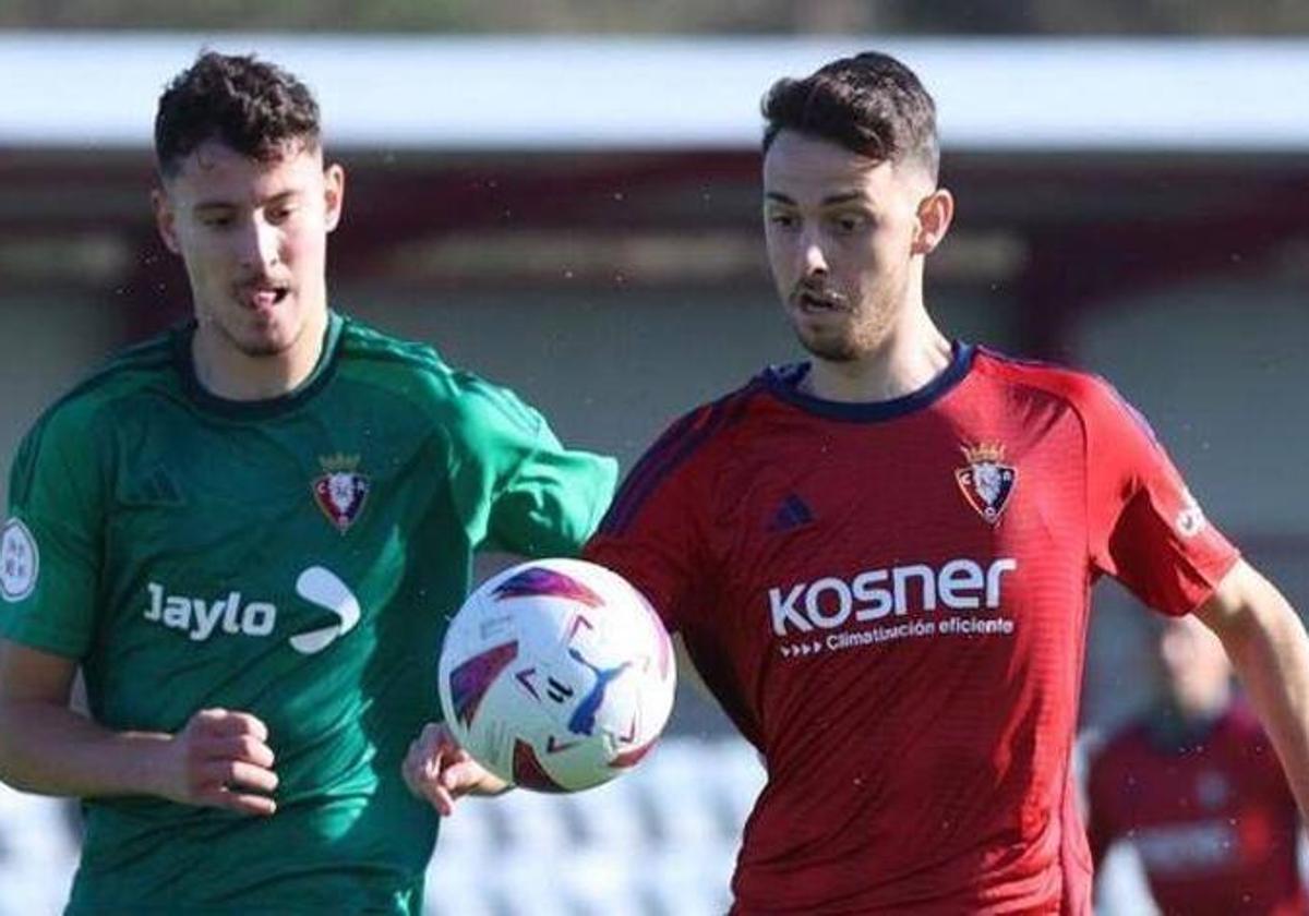 Michelis regresa al Mirandés tras ser asiduo en las alineaciones de Osasuna B