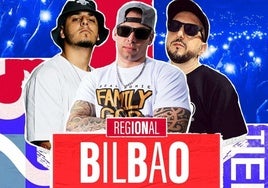 Cartel anunciador de los jueces de la regional de Red Bull del sábado en Bilbao.