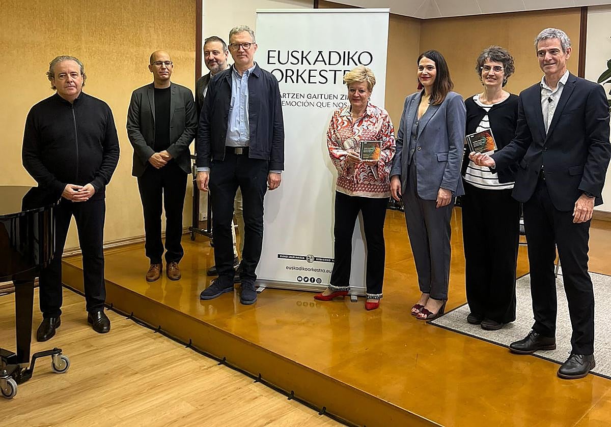 Un álbum del compositor Gabriel Erkoreka con presencia vitoriana