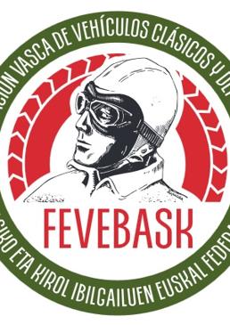 Imagen - El escudo de la federación se centra en la imagen de un piloto, extraída del cartel del segundo Rallye Firestone Bilbao, de 1953.