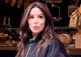 Eva Longoria, encantada con la gastronomía vasca: «¿La gilda? 'Delicious'»