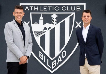 Mikel González y Sergio Navarro hacen balance de la temporada del fútbol base de Lezama