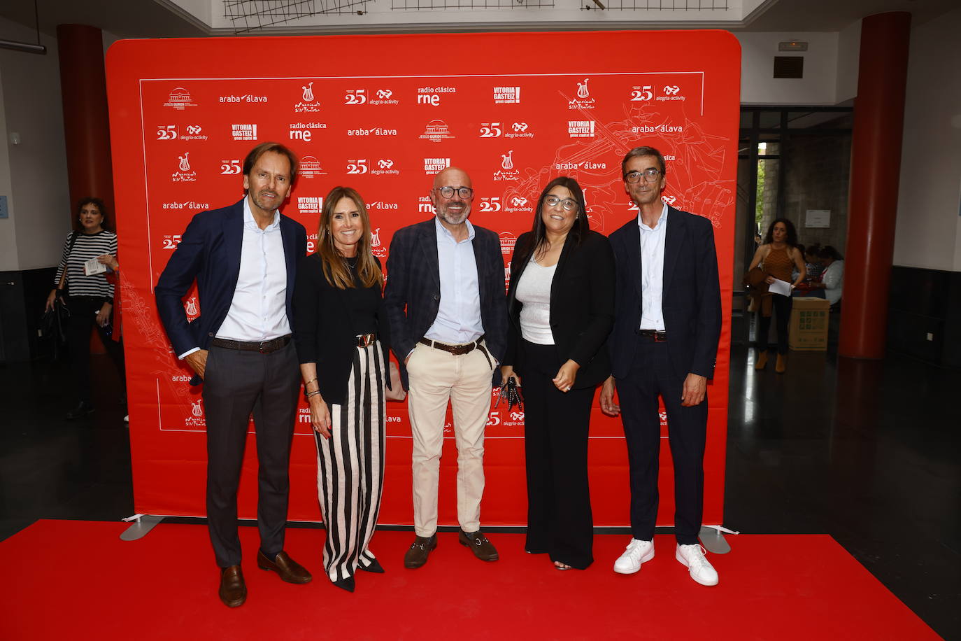 Javier Ron, Idoia Garmendia, Íñigo Vidal-Abarca, Mónica Calvo y Edmundo Martín.