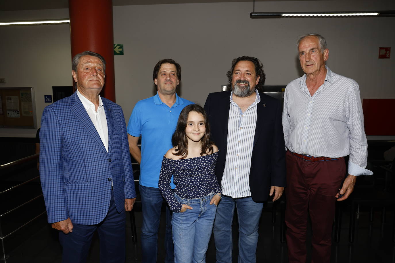 Jesús Moraza, Xabier Moraza, Amaia Zárate, Íñigo Zárate e Iñaki Landa.