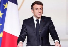 El presidente de Francia, Emmanuel Macron.