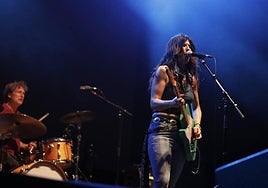 Susan Santos arrancando a medio gas