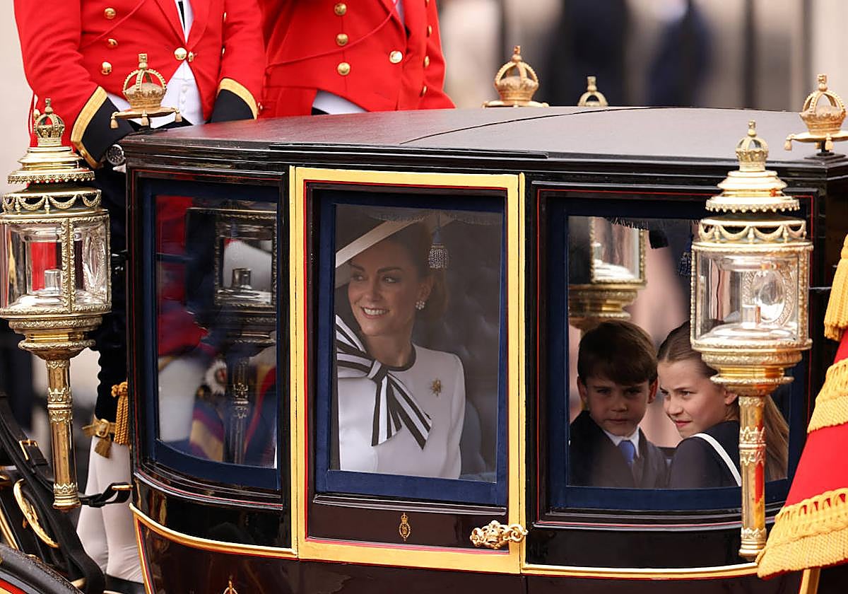Primeras imágenes de Kate Middleton.