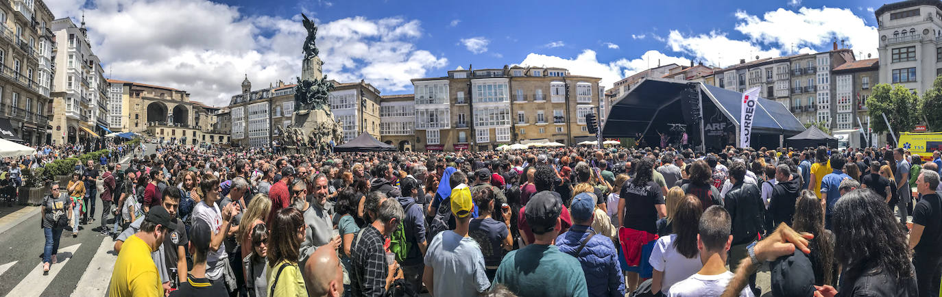 Todo el ambiente de la Virgen Blanca