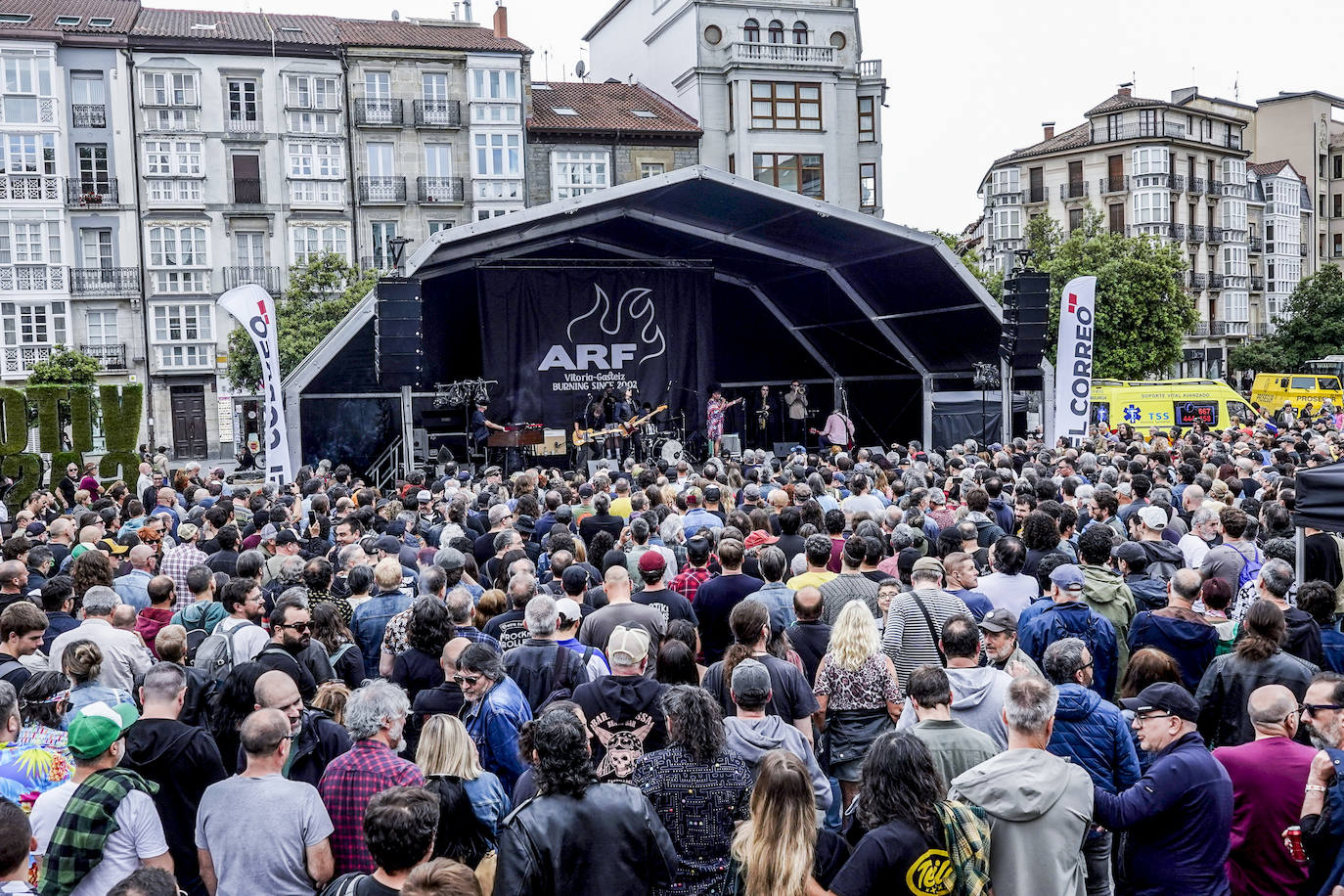Todo el ambiente de la Virgen Blanca